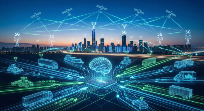 Rede 5G e IoT transformam rastreamento em gestão de dados