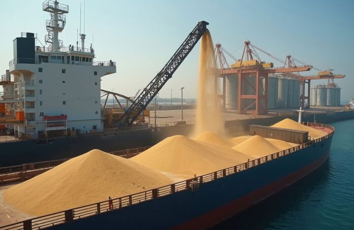 Terminal aumenta em 15% produtividade na exportação de grãos